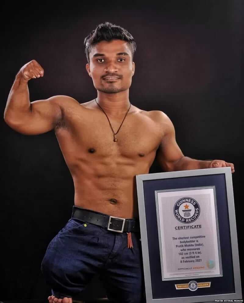 26 years old Prateek ranked in Guinness Book of World