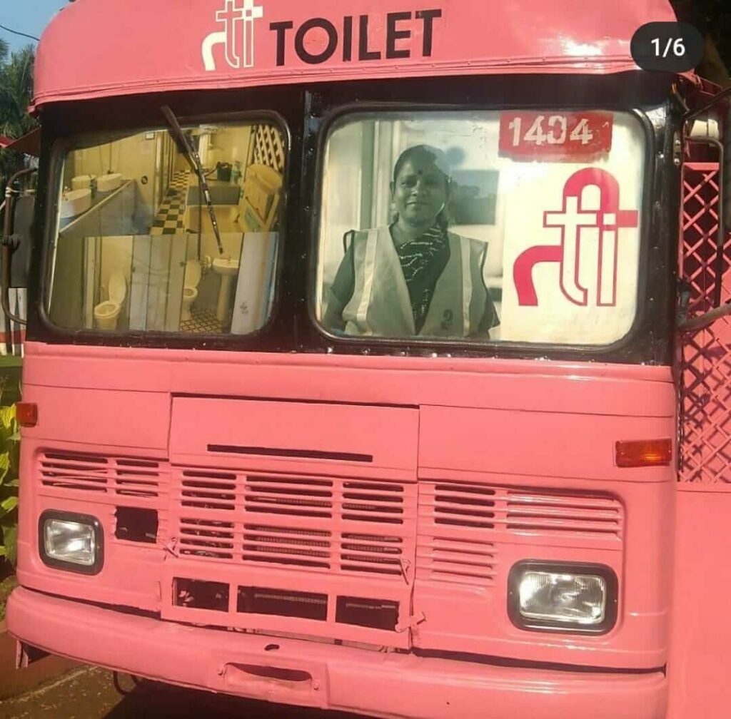 Ulka Sadalkar and Rajeev Kher made life easier for women by converting old buses into toilets