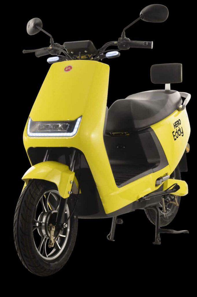 Hero Eddy electric scooter features no need to Licence to run