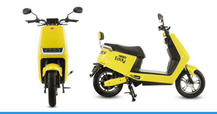 Hero Eddy electric scooter features no need to Licence to run