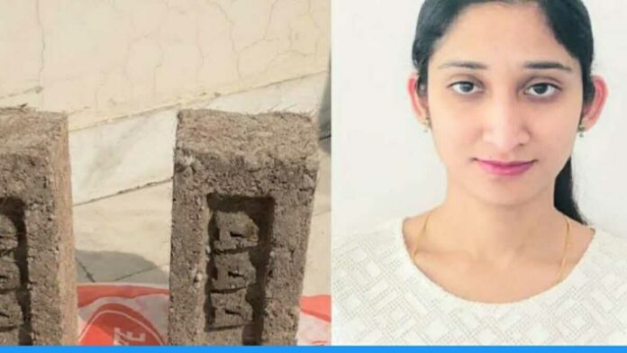 Himachal girl neha thakur eco friendly bricks made by waste material