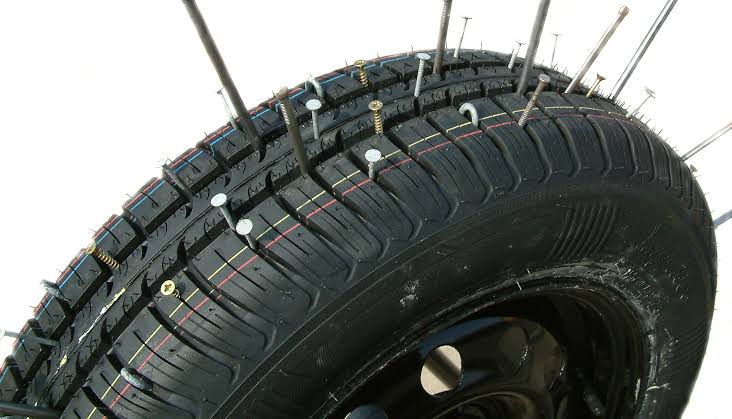 Jk puncture guard tyre