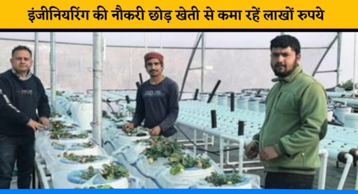 Naveen Sharma adopted hydroponic method earning lakhs