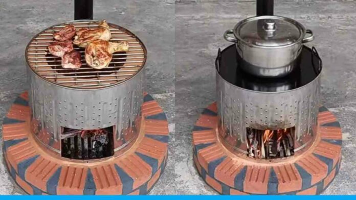 Smokeless Oven