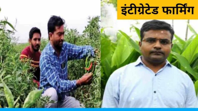 Ajay and Urbin do farming in an integrated manner
