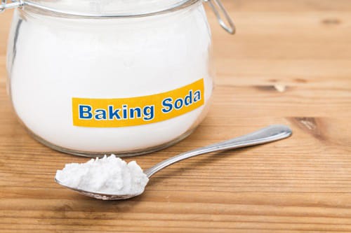 baking soda to remove black spots or black heads from face