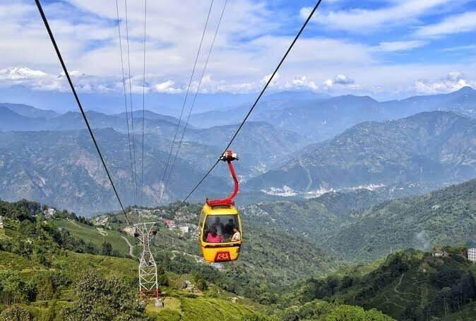 Ropeway places to visit in Darjeeling