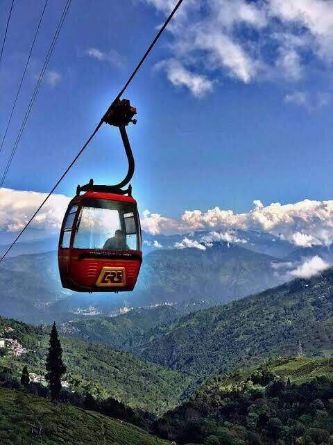 Ropeway places to visit in Darjeeling