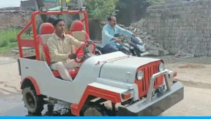 Loha Singh Made A Jeep From The Engine Mileage Of The Bike