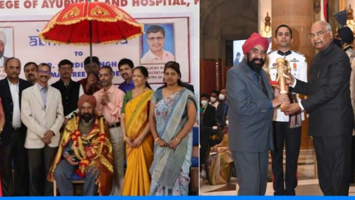 doctor gurudip singh awarded with padmashri in the field of medicine