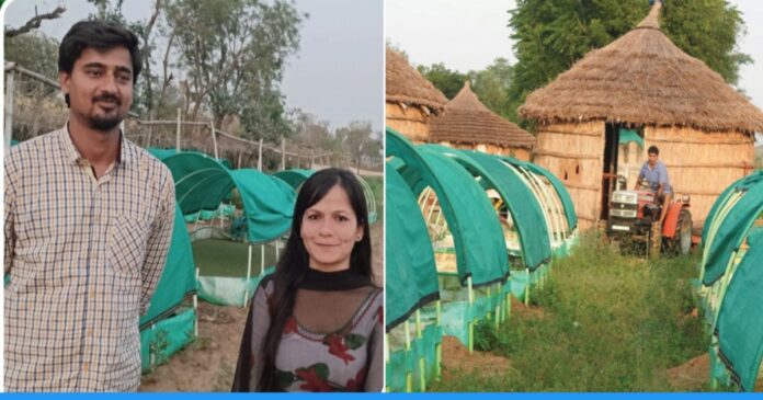 Sima Saini and Indraraj established Agro-tourism connected thousands of farmer