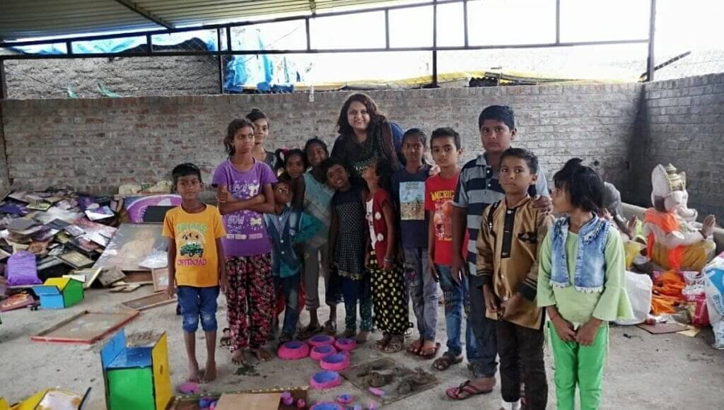 Trupti Gaikwad makes toys by recycling broken god idols save environment