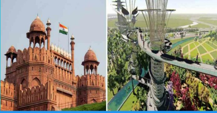 park to be built in Delhi on 200 acres on the theme of india, bharat vandana park