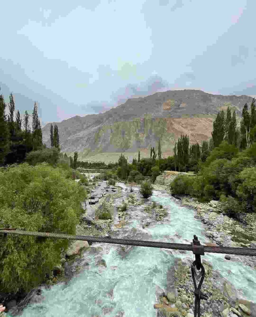 Turtuk village is situated in Laddakh