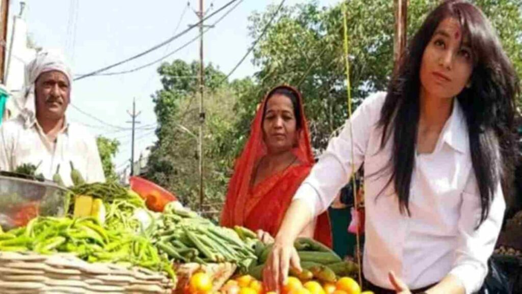 Even After Becomming A Judge Ankita Was Seen Selling Vegetables