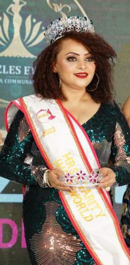 Miss. India World Anjum Khan Helping Thalassemia Affected Children