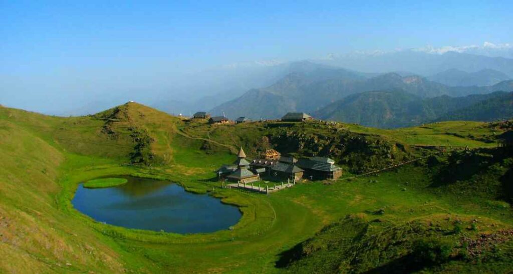 Prashar lake is mini Switzerland in Himachal Pradesh