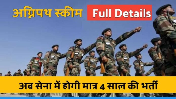 Agneepath scheme for indian defence service only 4 years service in army know benefits