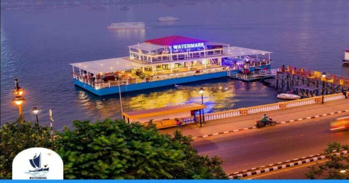 Goa's First Floating Restaurant, watermark restaurant