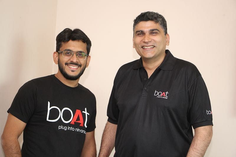 Sameer Mehta And Aman Gupta Founder Of BoAt Company
