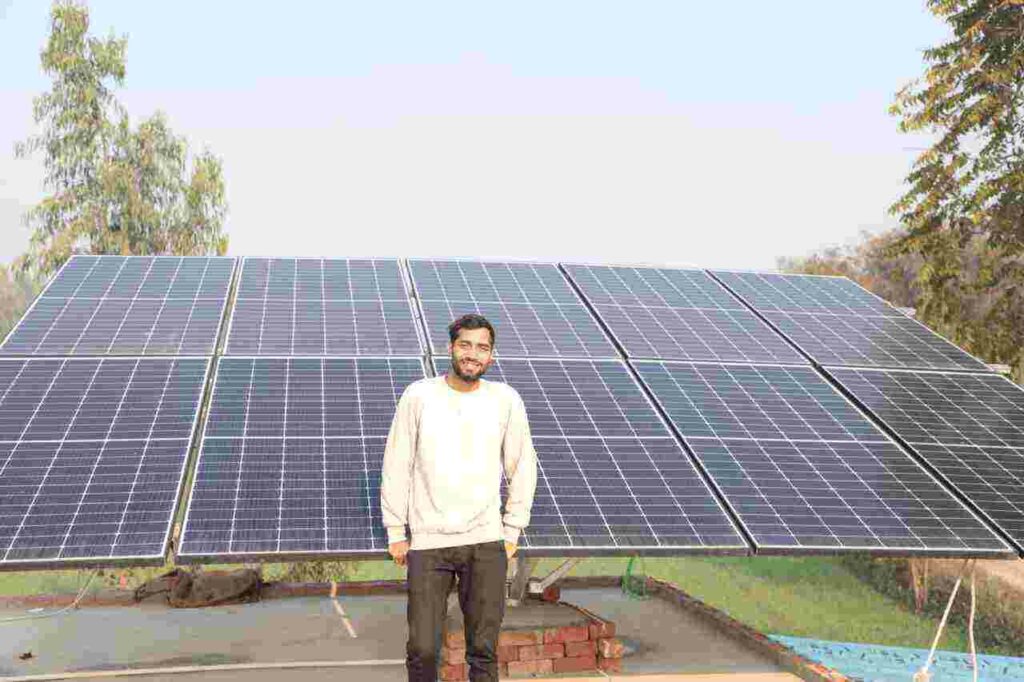 Solar atta chakki business by vk mohan uttarpradesh chauhan solar flour mill