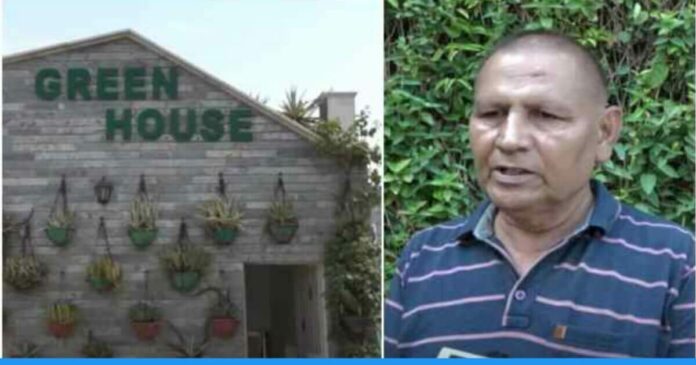 Agra man chandrashekhar sharma turn house into green house