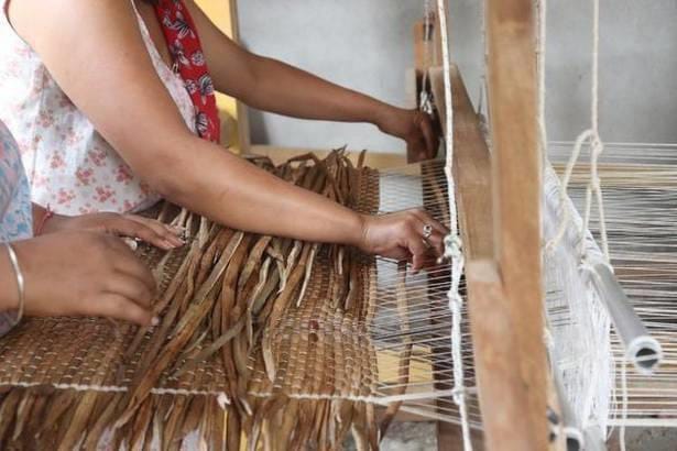 Assam Girls Make Biodegradable Yoga Mat With Hyacinth