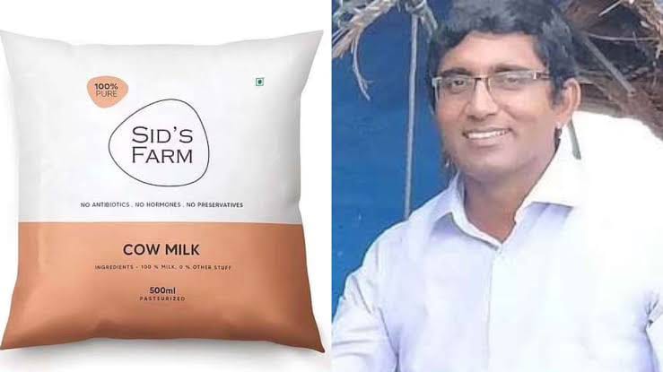 Kishore Indukuri Started His Own Dairy Farm Named Beej Farm