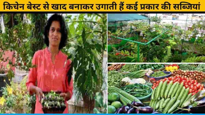 Many types of vegetables grow by making compost from kitchen best