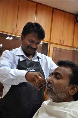 Ramesh Babu became a millionaire from a barber