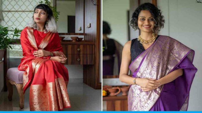 Tanya and Sujatha set up their own saree brand named Suta Turnover