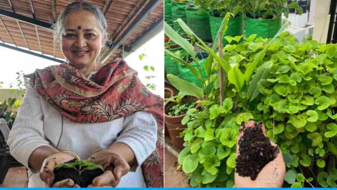 Vani Murthy Makes Compost From Household Waste