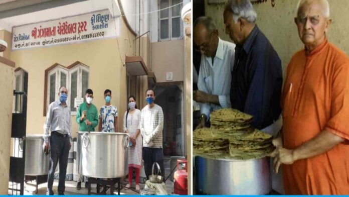 Lavji Bhai Provides Free Food To The Poor Through Gangaram Trust