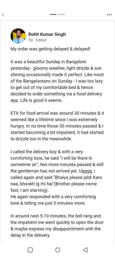 Viral Story of Swiggy Delivery Boy Krishannpa