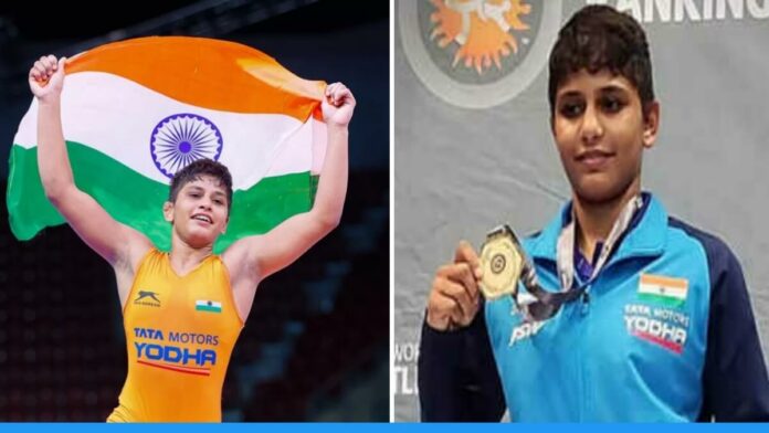 Antim Panghal From Haryana become India's First Women Wrestler to Win Gold Medal in U20 Championship