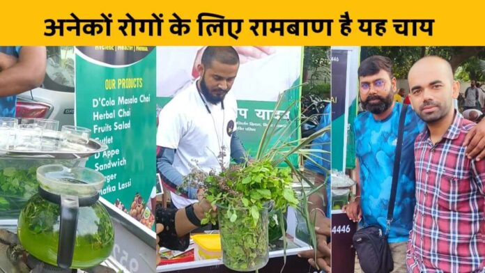 D cola herbal tea stall in patna bihar