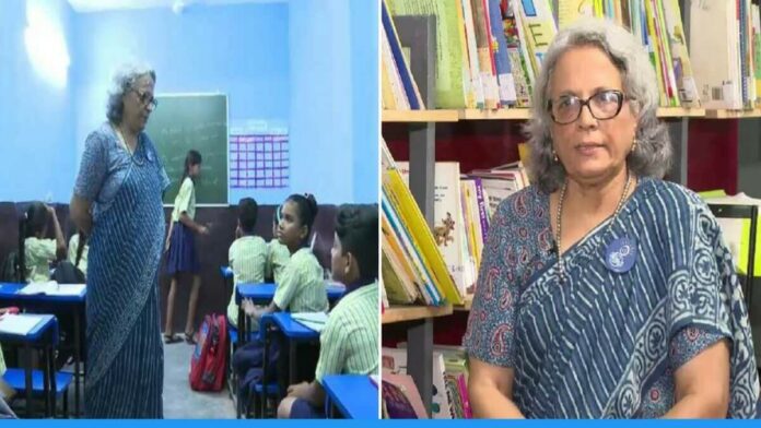 Seema Seth starts school for Poor children at the age of 66 after retirement from corporate job