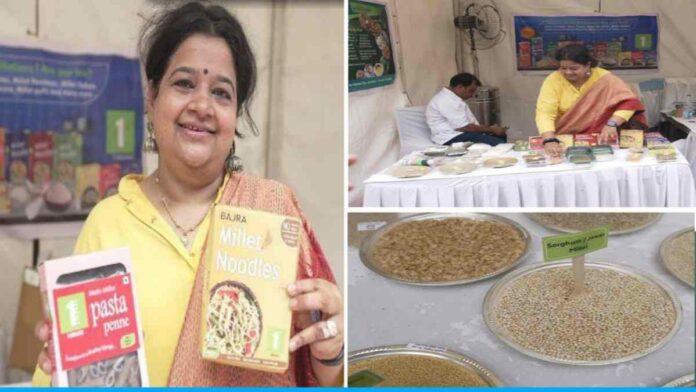Sharmila Oswal has established a big business with the cultivation of coarse grains, many farmers have joined