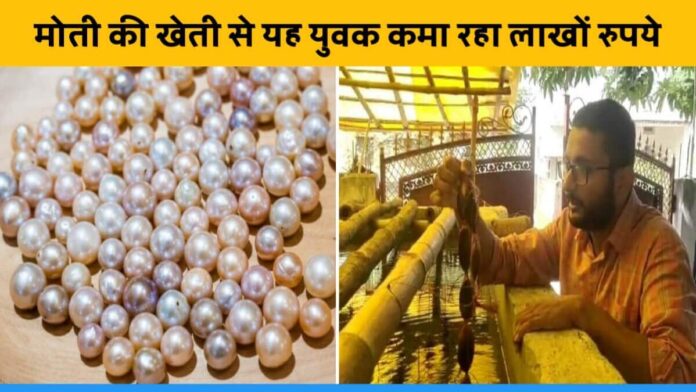 Bihar farmer Kunal Kumar Jha started pearl farming after leaving his job