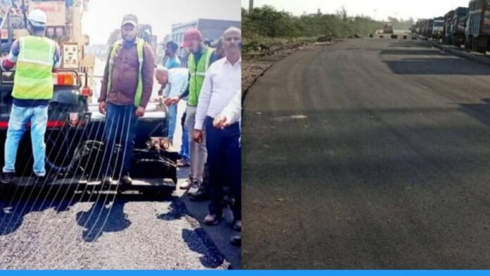 India's first steel west road built in Gujarat