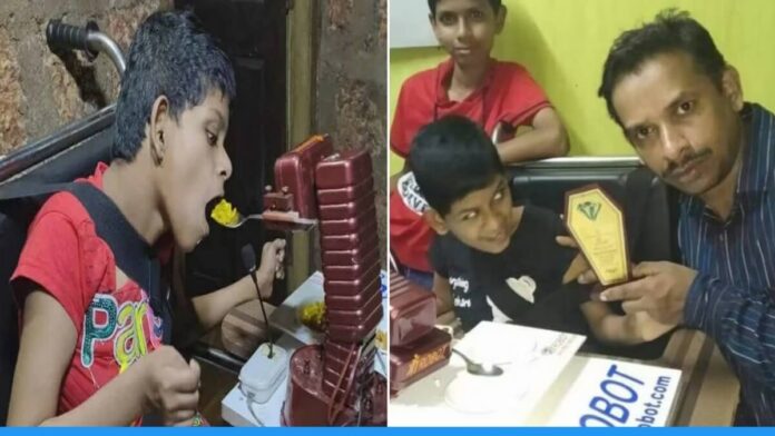 Bipin Kadam from Goa made Maa Robot for his disabled daughter