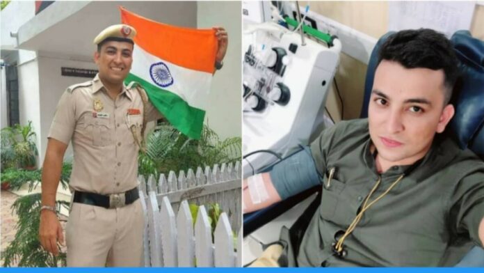 Delhi police Constable and blood donor Ravindra Dhariwal Jivandayini group