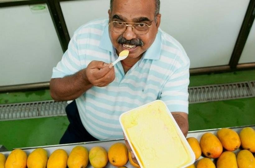 Raghunandan Srinivas Kamath made natural ice cream
