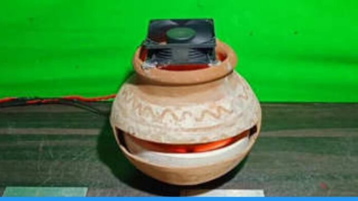 How to make room heater from clay pot