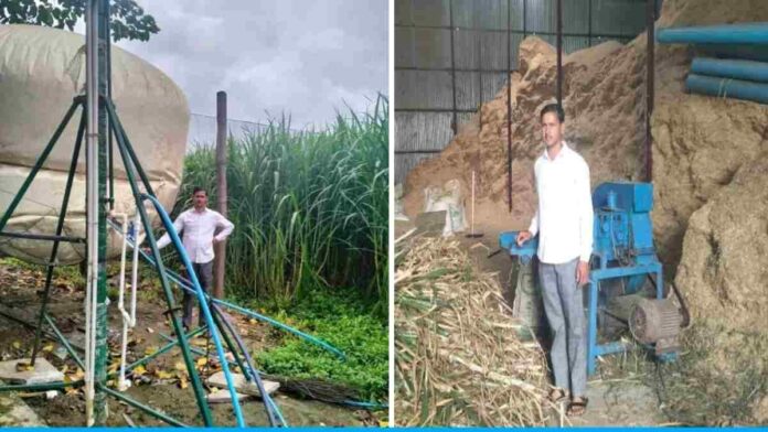 Devendra Parmar makes electricity from cow dung
