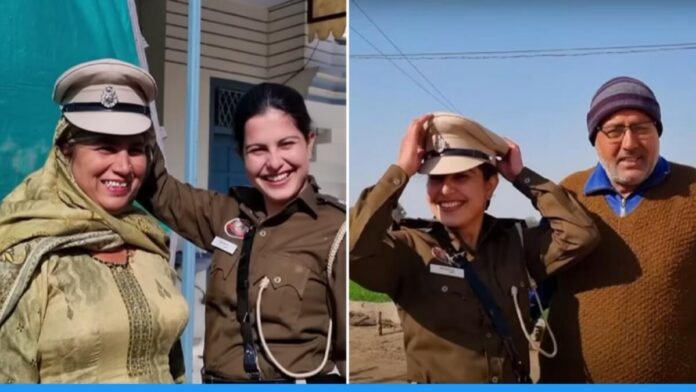 Video of parents happy to see daughter in police uniform for the first time goes viral